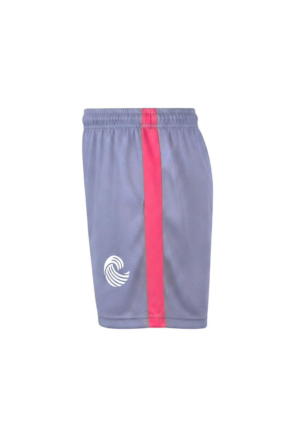 Pantalón fútbol femenino - Gris y rojo cereza